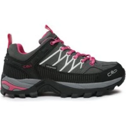 Trekking čevlji CMP Rigel Low Wmn Treking Shoe Wp 3Q13246 Siva