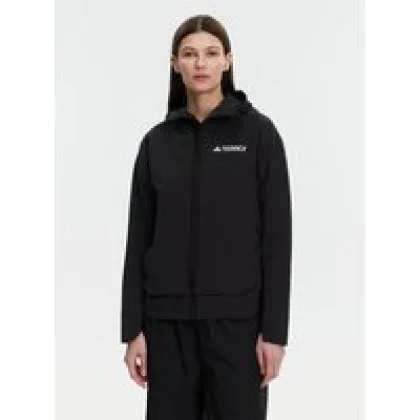 adidas Jakna softshell Terrex Multi IX1487 Črna Regular Fit