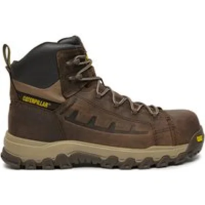 CAT Footwear Pohodni čevlji Threshold Rebound Wp Nm Ct S7L Hro Fo Sr P726048 Rjava