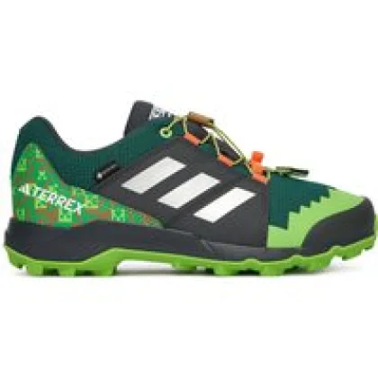 Trekking čevlji adidas Minecraft Terrex Gore-Tex Hiking JR1314 Zelena