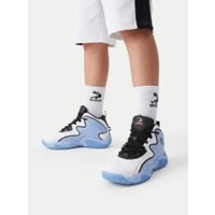 SHAQ Čevlji za košarko EO-DEVASTATOR 3.0 AQ95078B-WL Bela