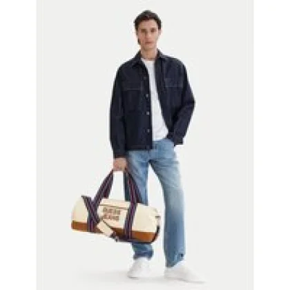 Torba za vikend Guess Jeans M5BZ93 WL970 Kremna