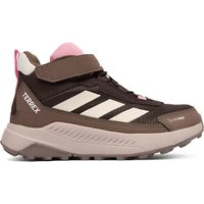 adidas Trekking čevlji Terrex Anylander Mid Climaproof Children Hiking Shoes KJ2670 Rjava