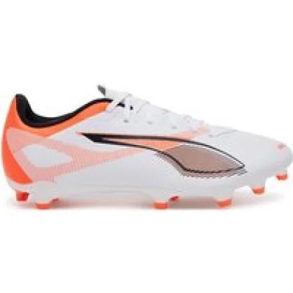 Puma Čevlji za nagomet Ultra 5 Play Fg/Ag 108169 01 Bela