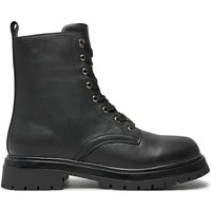 Tommy Hilfiger Pohodni čevlji Lace Up Bootie T3A5-33568-0092 S Črna