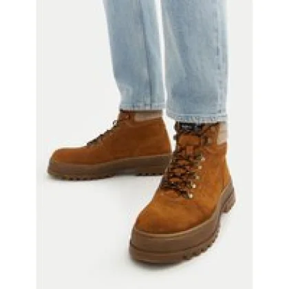 Pepe Jeans Pohodni čevlji PMS50251 Rjava