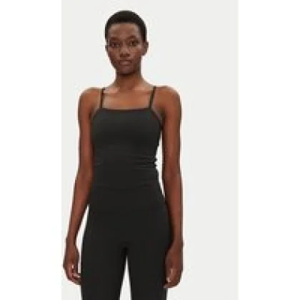 Girlfriend Collective Top Rib Cami 1037 Črna Slim Fit