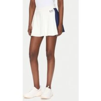 EA7 Emporio Armani Teniško krilo 7W000204 AF13282 M0058 Bela Regular Fit