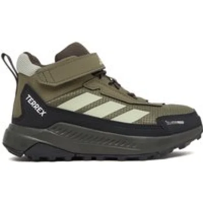 adidas Trekking čevlji Terrex Anylander Mid Climaproof Children Hiking Shoes KJ2671 Zelena