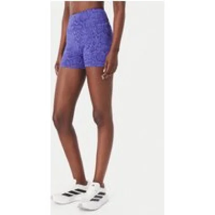 adidas Kolesarske hlače Optimé Snake Short Leggings KV1152 Vijolična Slim Fit