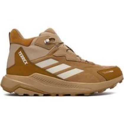 adidas Trekking čevlji Terrex Anylander Leather Mid Climaproof Hiking Shoes KH8876 Svetlo rjava