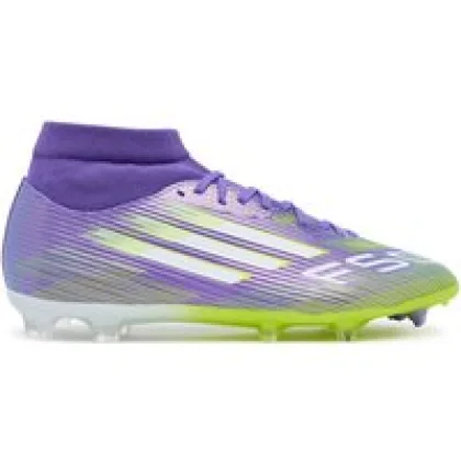 adidas Čevlji za nagomet F50 League Mid Firm/Multi-Ground Boots JI0886 Vijolična