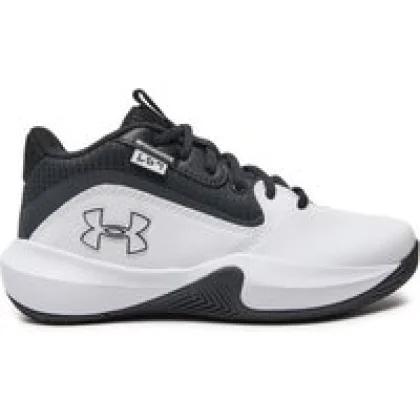 Čevlji za košarko Under Armour Grade School UA Lockdown 7 3028513 Bela