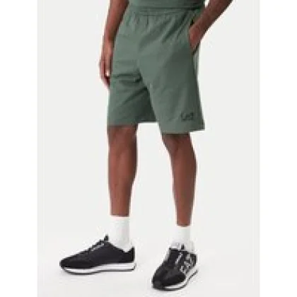 EA7 Emporio Armani Športne kratke hlače 8NPS65 PJVRZ U7260 Zelena Regular Fit