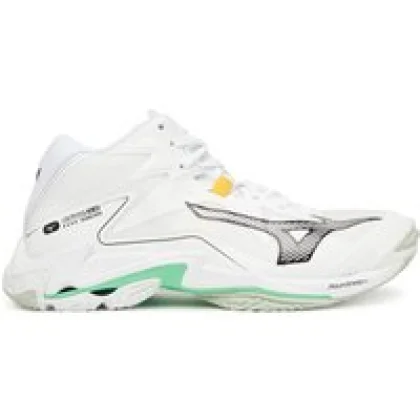 Čevlji za športe v zaprtih prostorih Mizuno Wave Lightning Z8 Mid V1GA2405 Bela