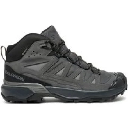 Salomon Trekking čevlji X Ultra 360 Leather Mid Gore-Tex L47570800 Črna