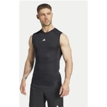 adidas Športna majica TECHFIT Compression Training JE6694 Črna Slim Fit