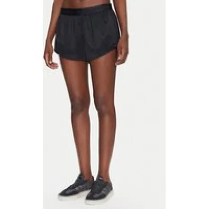 Under Armour Športne kratke hlače Tech™ Play Up Shine 1389883 Črna Regular Fit