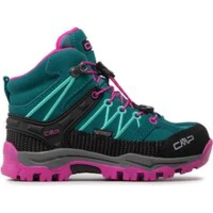CMP Trekking čevlji Kids Rigel Mid Trekking Shoes Wp 3Q12944 Zelena