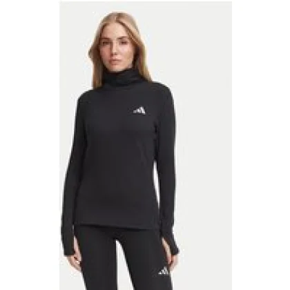 adidas Športna jopa Adi365 Running Essentials Winterized KV4283 Črna Slim Fit
