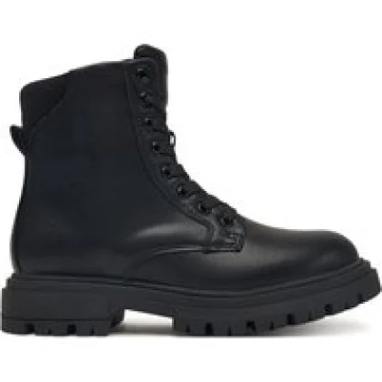 Pohodni čevlji Calvin Klein Lace Up Bootie V3A5-83120-1464 D Črna