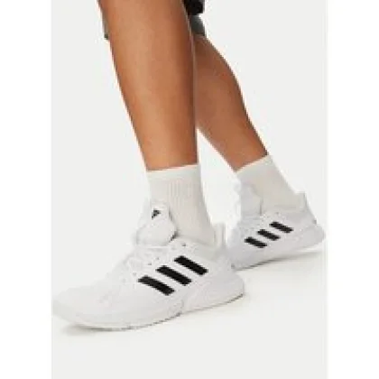 adidas Čevlji za športe v zaprtih prostorih Court Flight Indoor Shoes JR9576 Bela