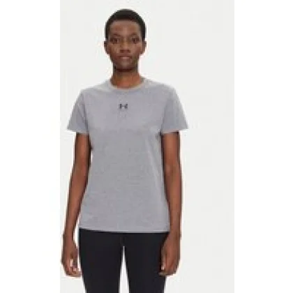 Under Armour Športna majica Rival Core 1383648 Siva Regular Fit