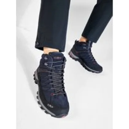 Trekking čevlji CMP Rigel Mid Trekking Shoes Wp 3Q12947 Črna