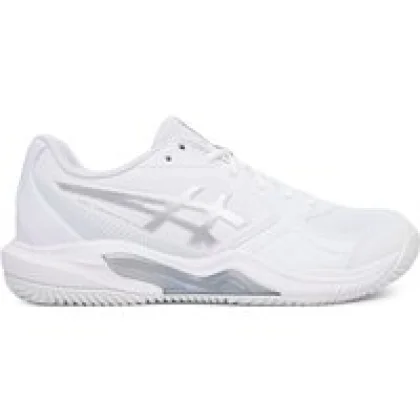 Asics Čevlji za tenis Gel-Dedicate 9 Clay 1042A314 Bela