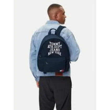 Nahrbtnik Tommy Jeans Tjm Multi Graphic Dome Backpack AM0AM13730 Mornarsko modra
