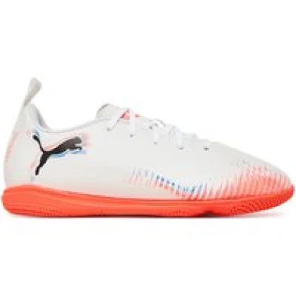 Puma Čevlji za nagomet Future 8 Play It Jr 108627 01 Bela