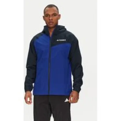 adidas Pohodna jakna Terrex Multi 2L RAIN.RDY JD8353 Modra Regular Fit