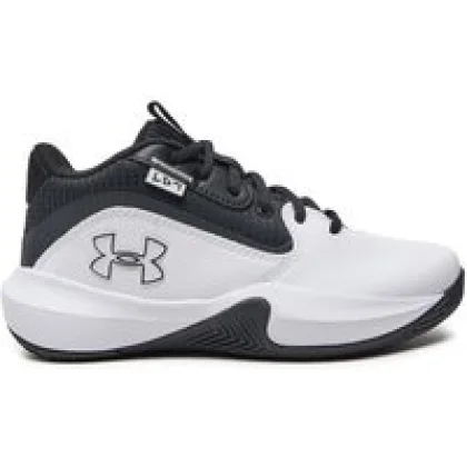 Under Armour Čevlji za košarko Grade School UA Lockdown 7 3028513 Bela