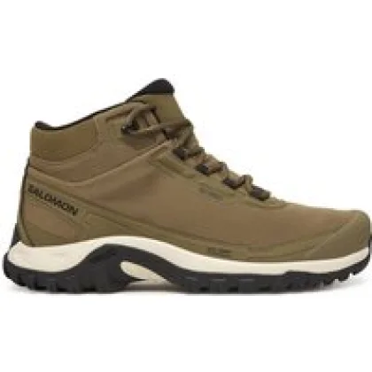 Salomon Trekking čevlji Shelter Waterproof L47974000 Khaki