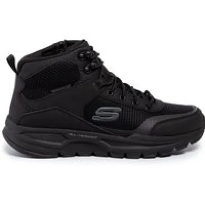 Skechers Pohodni čevlji Woodrock 51705/BBK Črna