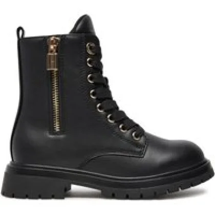 Tommy Hilfiger Pohodni čevlji Lace-Up Bootie T3A5-33567-1351 M Črna