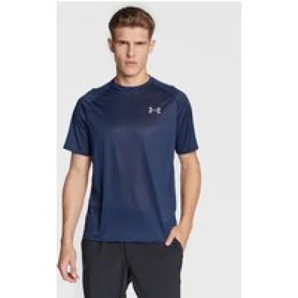 Under Armour Športna majica Ua Tech 2.0 1326413 Mornarsko modra Loose Fit