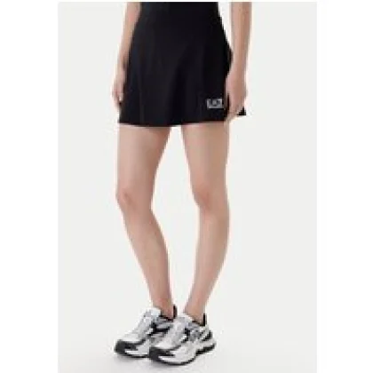 EA7 Emporio Armani Hlačno krilo 7W000507 AF14524 UC001 Črna Regular Fit