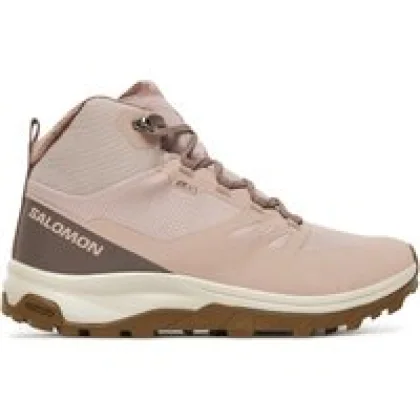 Trekking čevlji Salomon Outsnap Waterproof L47854100 Roza