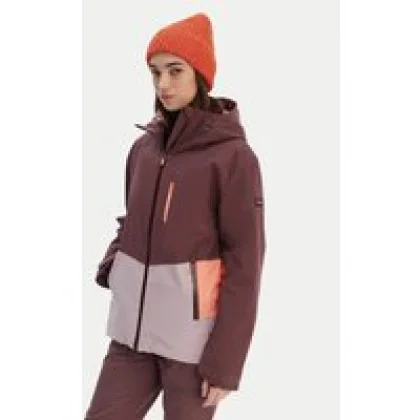 Roxy Smučarska jakna Stormdash ERJTJ03520 Bordo rdeča Tailored Fit