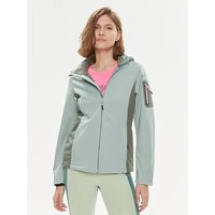 CMP Dežna jakna 39A5016 Zelena Regular Fit