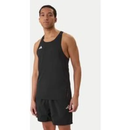 adidas Športna majica Adizero Essentials IM8586 Črna Slim Fit