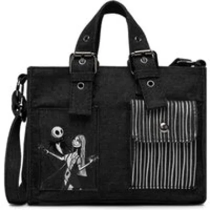 Ročna torba NIGHTMARE BEFORE CHRISTMAS CEO-ACCCS-AW26-304DNBC Črna