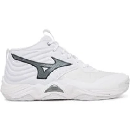 Čevlji za športe v zaprtih prostorih Mizuno Wave Momentum Elite Mid V1GA2517 Bela
