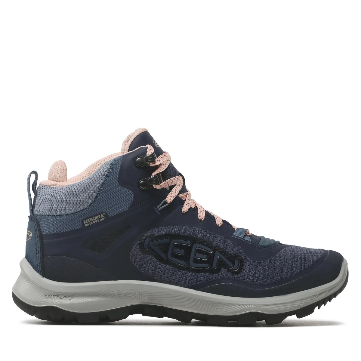 Keen Trekking čevlji Terradora Flex Mid Wp W 1026877 Mornarsko modra - Velikost: 40 | Barva: modrá | Starostna skupina: Odrasli | Spol: Ženske · záber 4