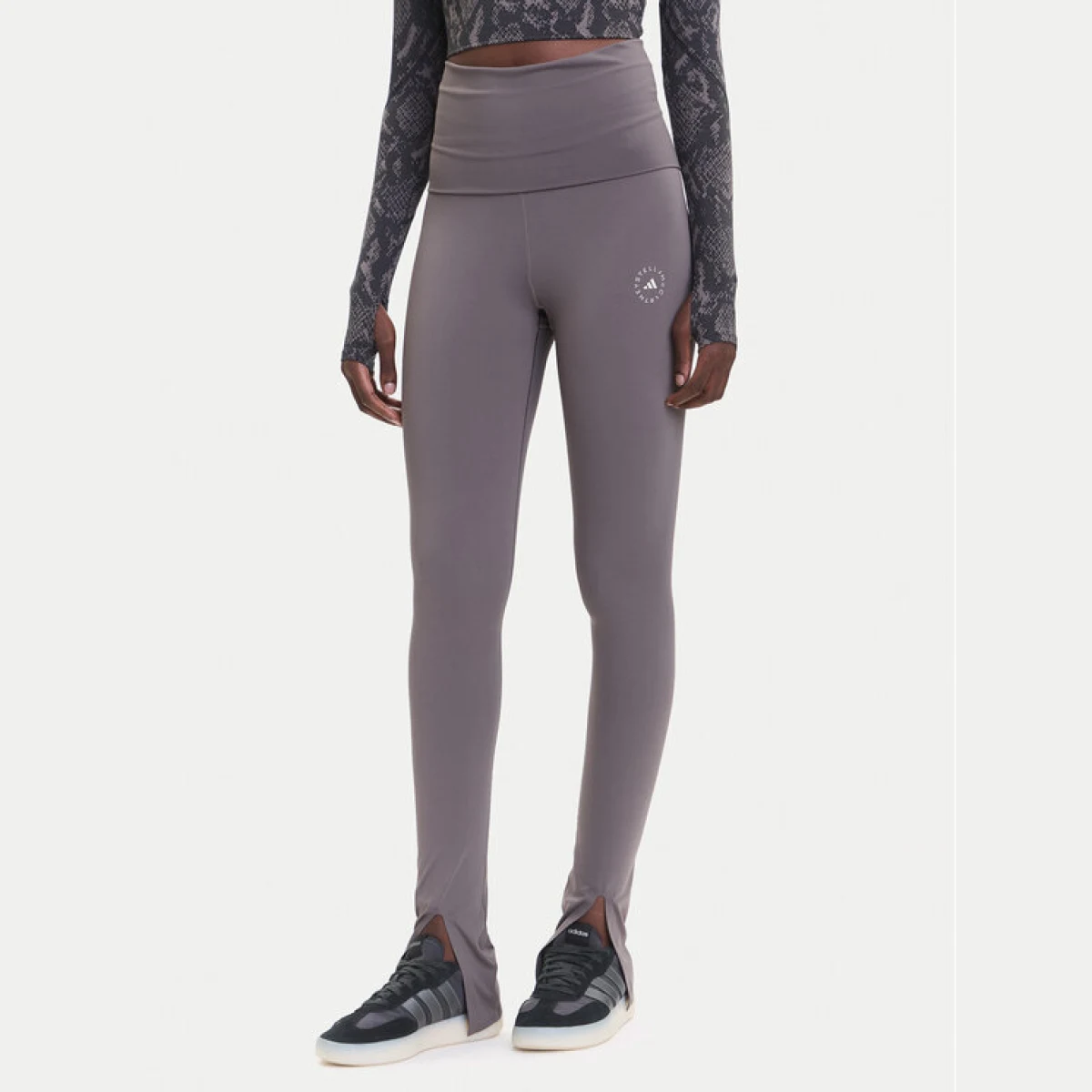 adidas by Stella McCartney Pajkice True Strength JX4321 Vijolična Slim Fit - Velikost: M | Barva: fialová | Starostna skupina: Odrasli | Spol: Ženske · záber 2