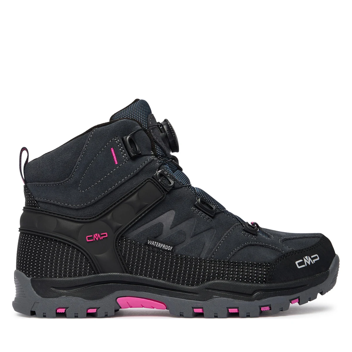 CMP Trekking čevlji Kiruna Mid FitGo Fleece Wp 3Q57894J Črna - Velikost: 41 | Barva: čierna | Starostna skupina: Odrasli | Spol: Ženski · záber 2