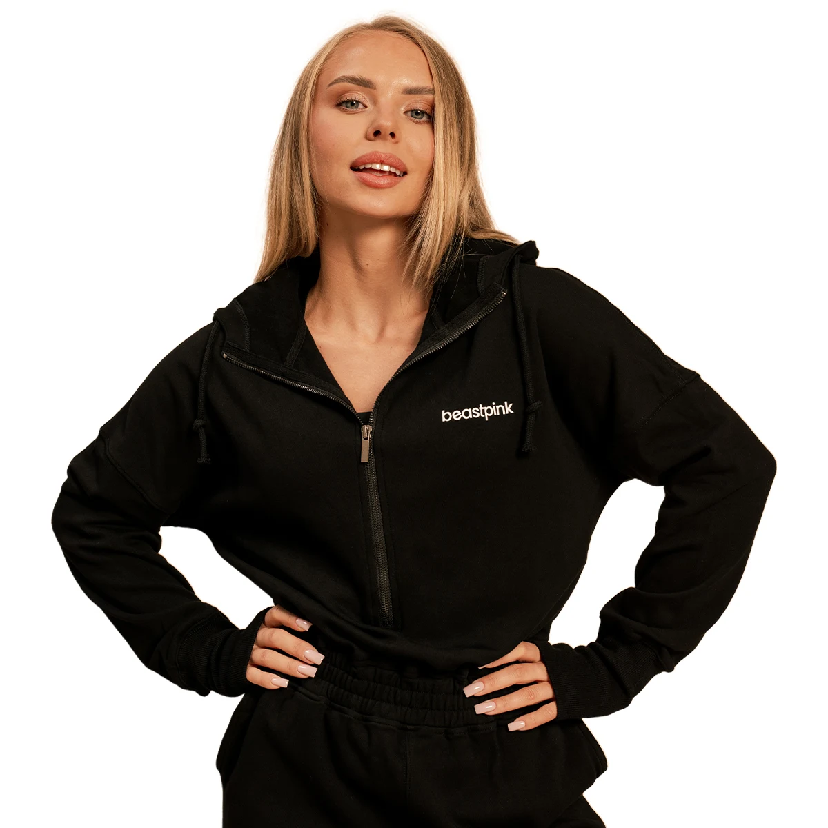 BeastPink Ženski kombinezon Bliss Black - Velikost: S | Barva: čierna | Starostna skupina: Odrasli | Teža: 0,98 g | Pakiranje: 24 · záber 6
