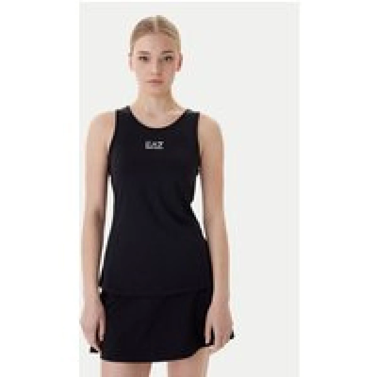 EA7 Emporio Armani Top 7W000314 AF14524 UC001 Črna Regular Fit - Velikost: S | Barva: čierna | Starostna skupina: Odrasli | Spol: Ženske · záber 1