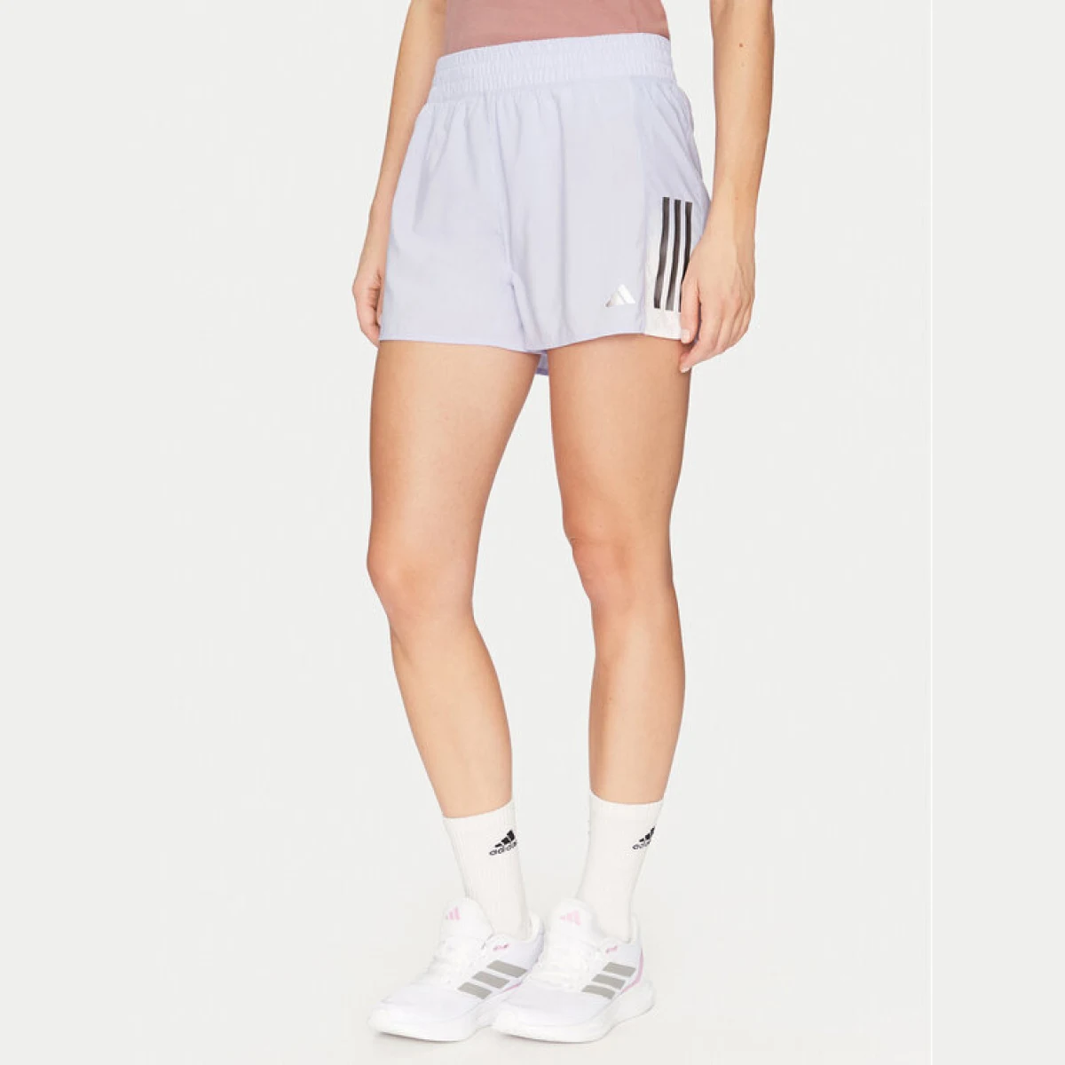 adidas Športne kratke hlače Own the Run - Velikost: L | Barva: fialová | Starostna skupina: Odrasli | Spol: Ženske · záber 2
